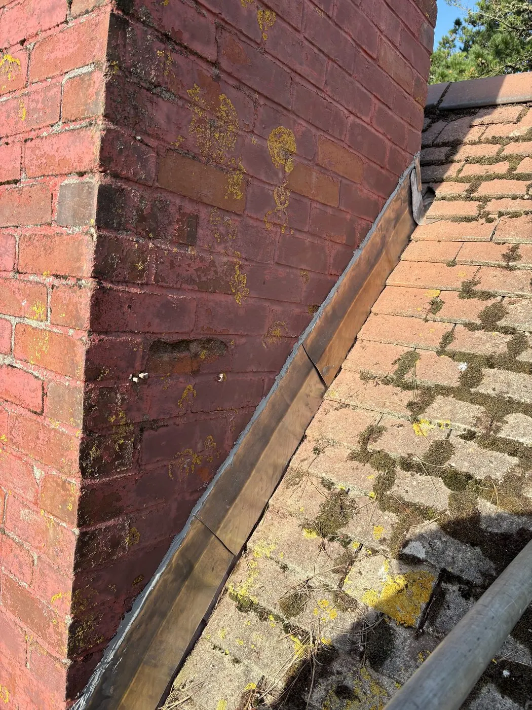 Chimney and lead flashing repair by Shield Roofing
