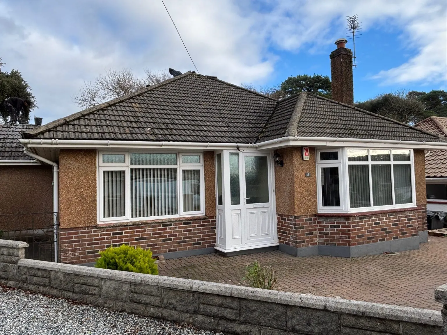 Finished roofline and guttering work by Shield Roofing