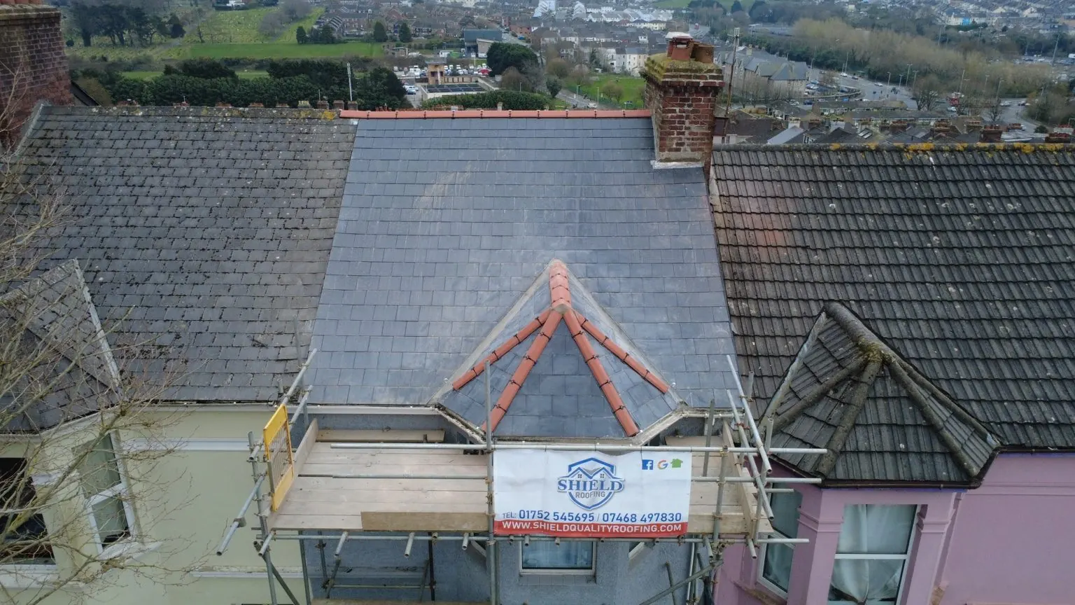 Shield Roofing work in Plymouth
